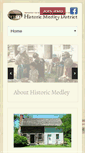 Mobile Screenshot of historicmedley.org